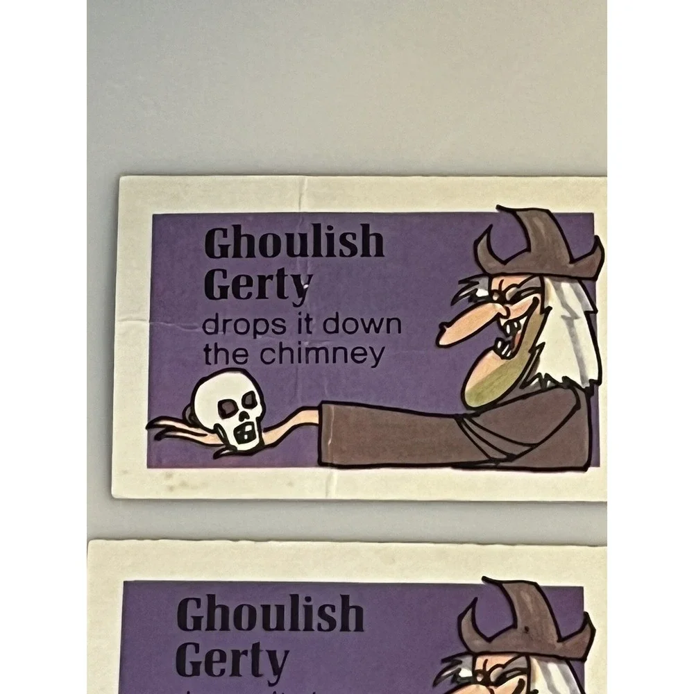 Milton Bradley‎ Which Witch Replacement Cards Ghoulish Gerty x19 Original Parts